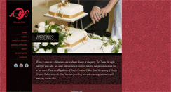 Desktop Screenshot of amyscreativecakes.com